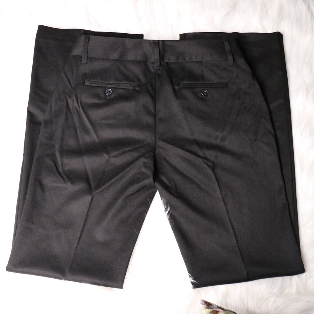 NEW Harve Bernard Women Black Dressing Work Pants - Picture 4 of 7
